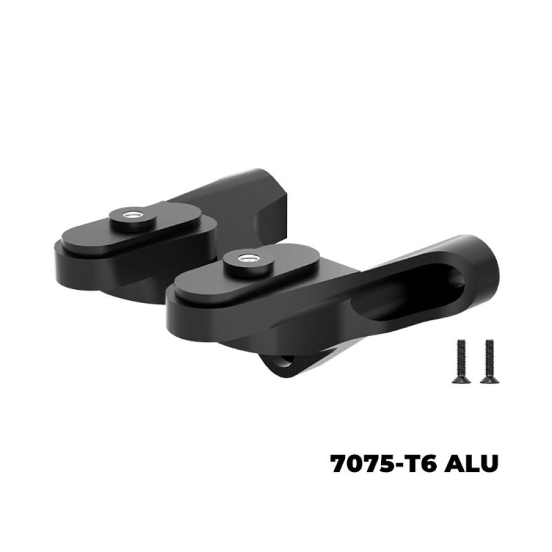 GPM Alu Flügel-Halterung hinten schwarz LOSI 1/24 Micro-B / 1/28 Micro-T 2S LMB040RBK