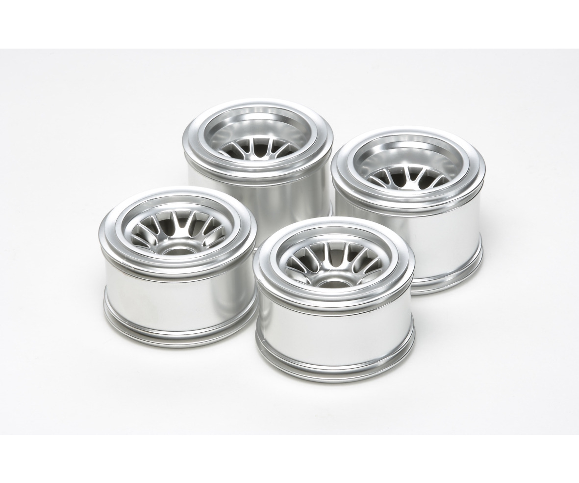 Tamiya 54201 F104 Felgen (4) silber für Hohlkammerr. 300054201