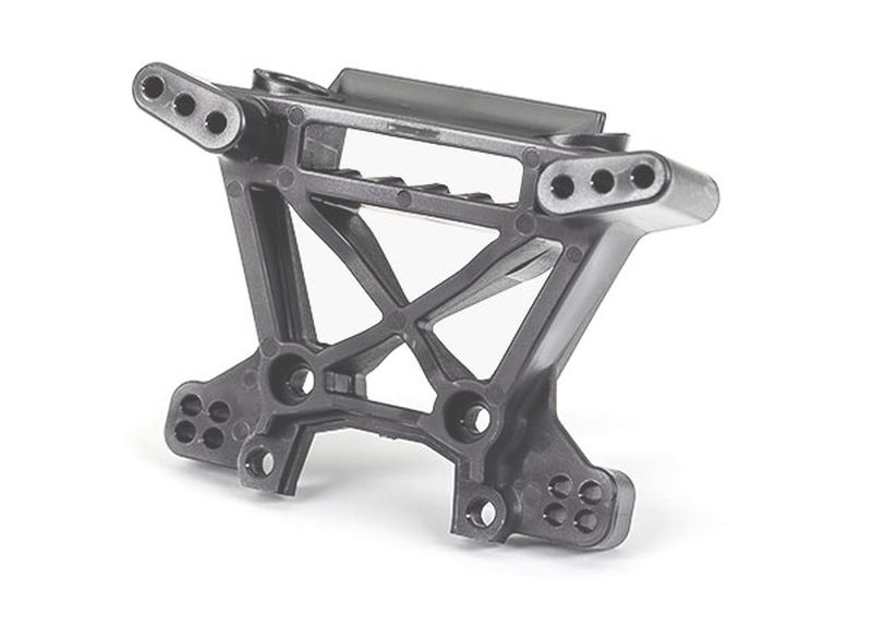 Traxxas Extreme Heavy Duty Dämpferbrücke grau vorne 4x4 Hoss, Rustler, Slash (für TRX9080 Kit) 9038-GRAY