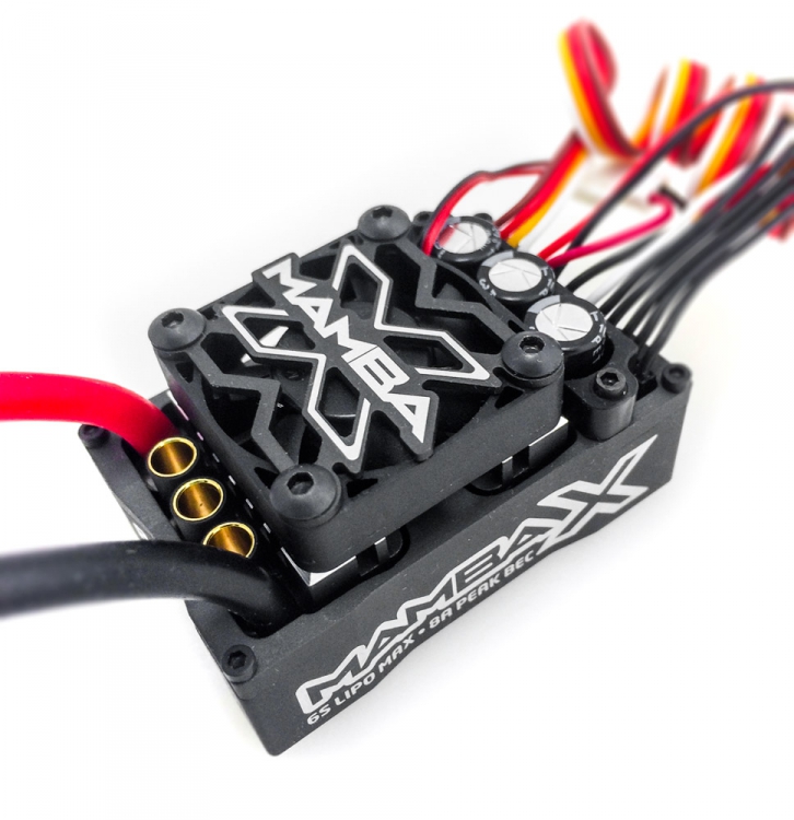 Castle MAMBA X Sensored ESC 25,2V 8A Peak BEC WP 010-0155-00