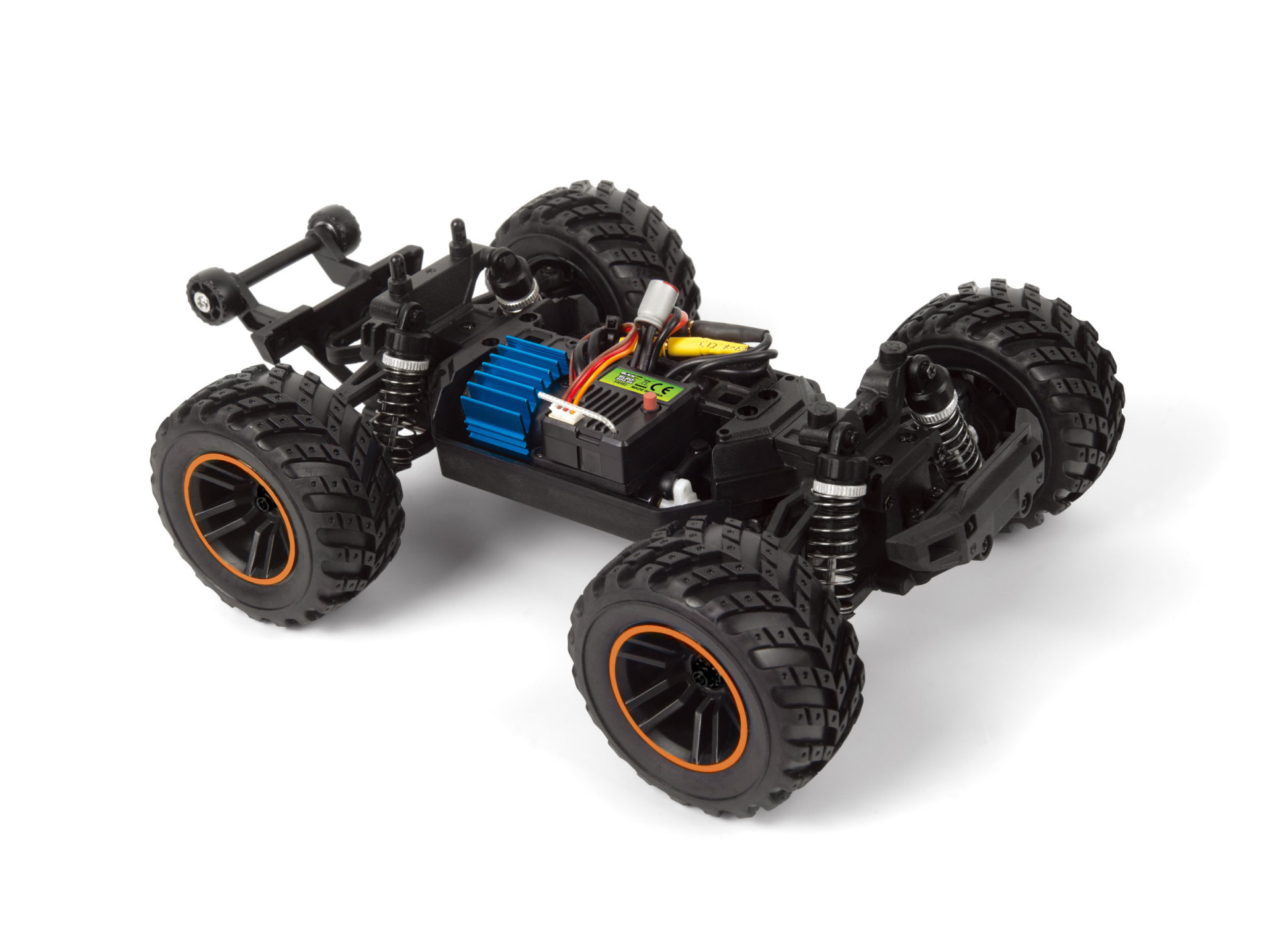 BLACKZON Spryte MT Turbo 1/20 4WD Brushless Monster Truck Orange 540291 - Abbildung 4