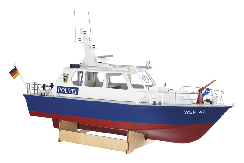 KRICK Polizeiboot WSP47 Bausatz 20360