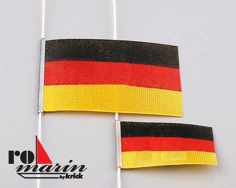ROMARIN Flaggensatz Deutschland  25x40 mm/15x30 mm RO1359
