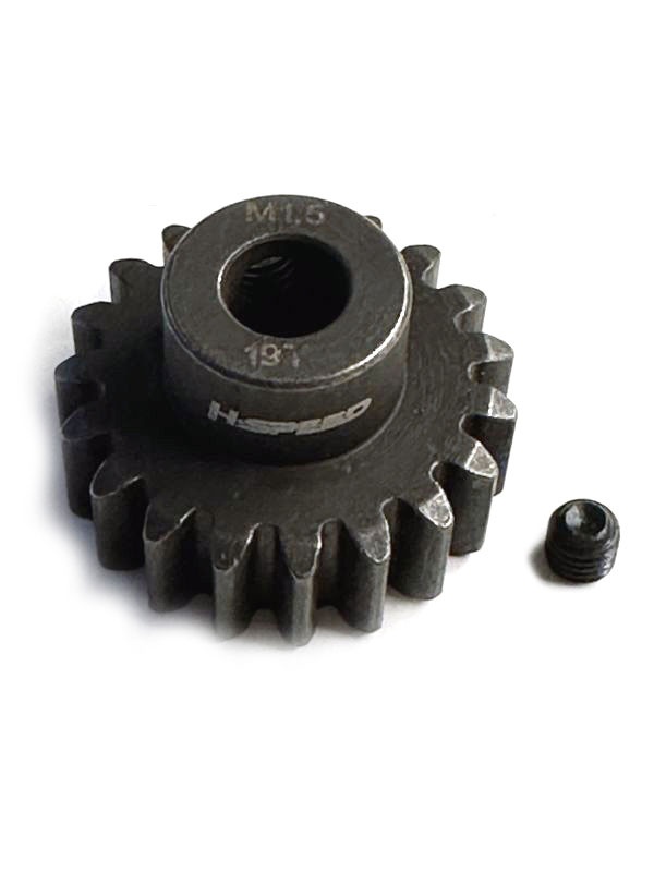 H-SPEED Stahlritzel 19 Zähne M1,5 8mm Bohrung HSPX419