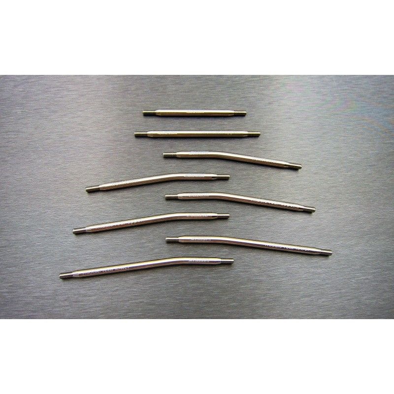 SAMIX Titan Aufhängungsstifte Link 305mm Kit 8Stk. für Axial SCX10-2 SCX2-5025MS
