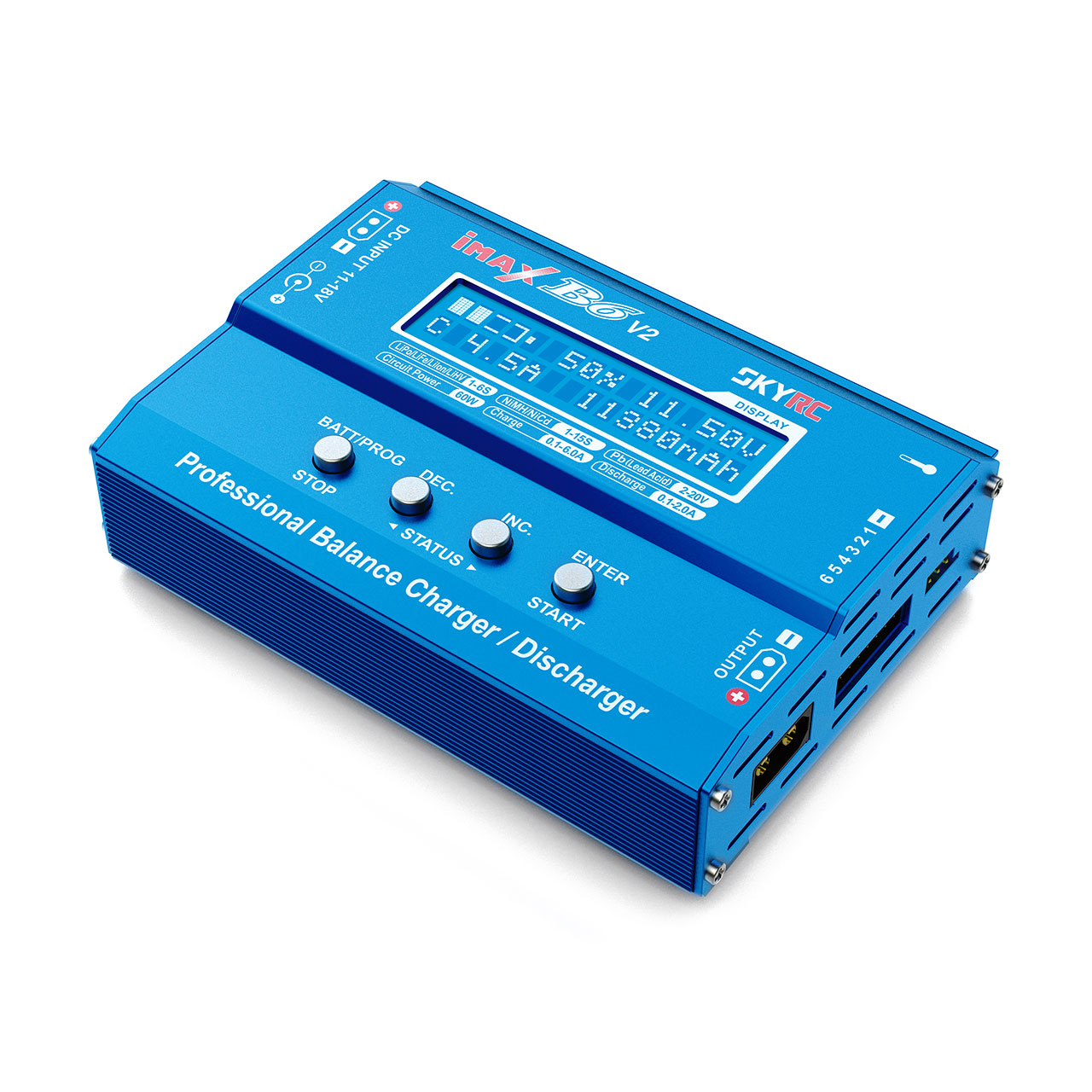 SkyRC B6DC V2 Ladegerät LiPo 1-6s 6A 60W SK-100161