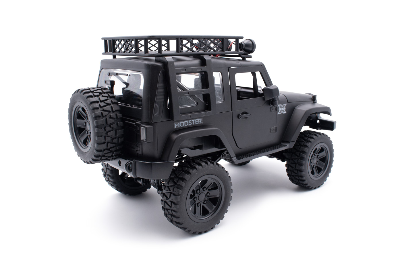 Modster XCross Country Crawler Brushed 4WD 1/14 RTR schwarz matt MD11929 - Abbildung 5