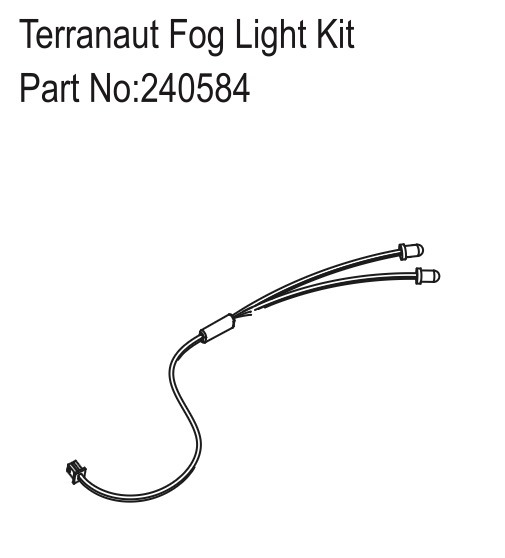 Hobby Plus Terranaut Fog Light Kit 240584