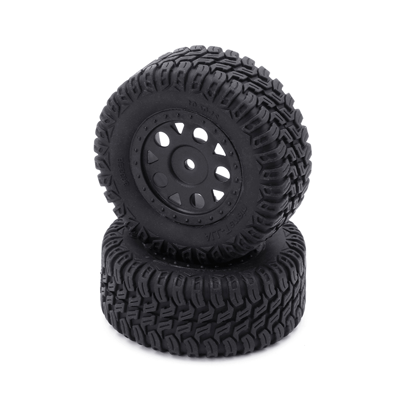 LC Racing Reifen/Felgen SC schwarz 22 ,12mm 2 Stück LC6268