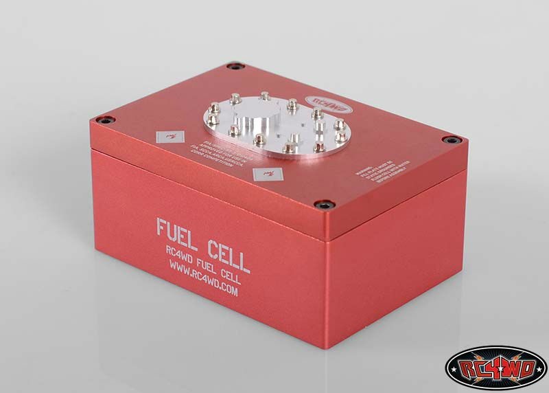 RC4WD Billet Aluminum Fuel Cell Radio Box (Red) Z-S1122