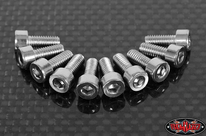 RC4WD Socket Head Cap Screws M4 X 10mm (10) Z-S1308