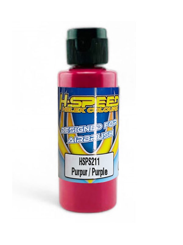 H-SPEED Lexan Airbrush Farbe 60 ml Purpur / Purple HSPS211