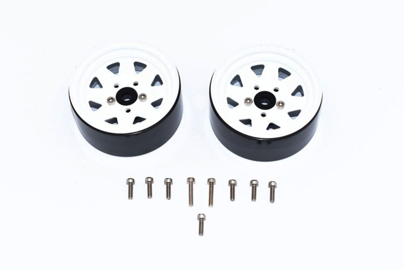 GPM Alu Felge 1.9 weiß Traxxas Traxxas4 & 6