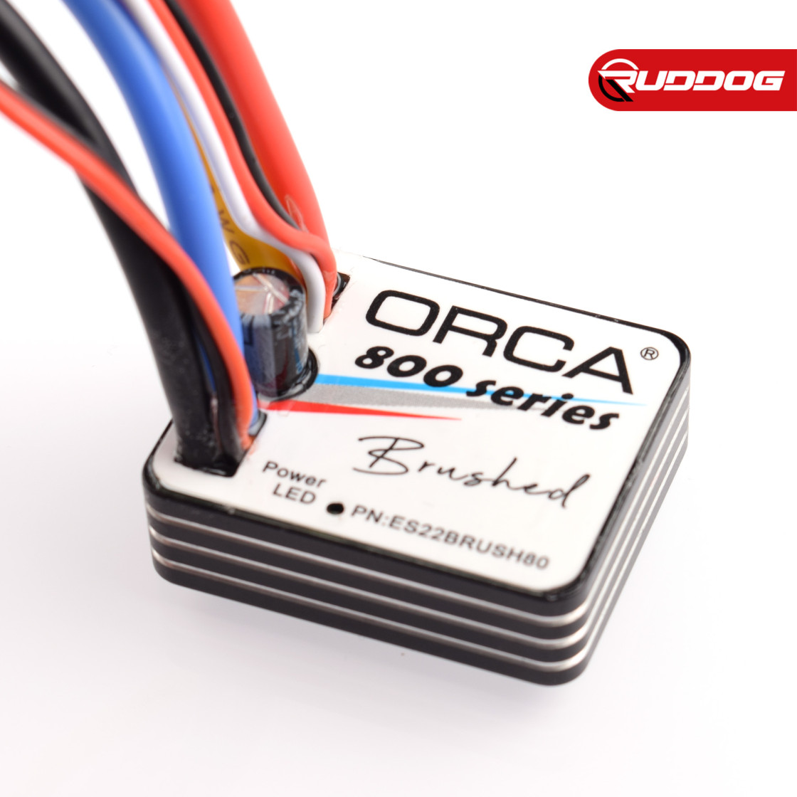 ORCA 800 Series Brushed ESC w/Program Card ES22BRUSH80
