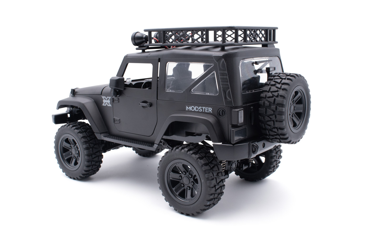 Modster XCross Country Crawler Brushed 4WD 1/14 RTR schwarz matt MD11929 - Abbildung 3