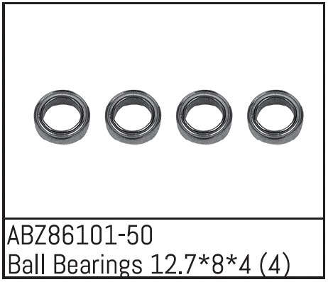 Absima Ball Bearings 12.7*8*4 - Mini AMT (4) Z86101-50