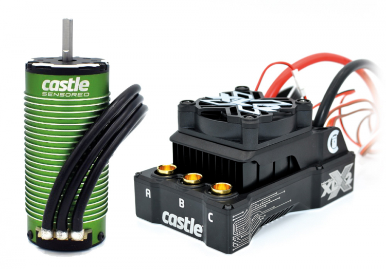 Castle Mamba XLX2 8S 33,6V ESC, 1721-1260KV Motor Combo 1/5 010-0167-03
