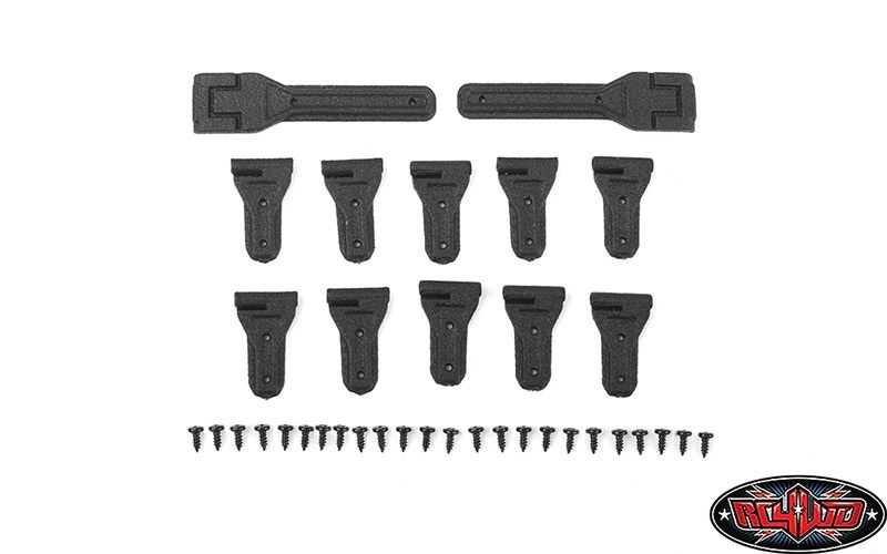 RC4WD Complete Door and Tailgate Hinge Set for Axial 1/10 SCX10 VVV-C1224