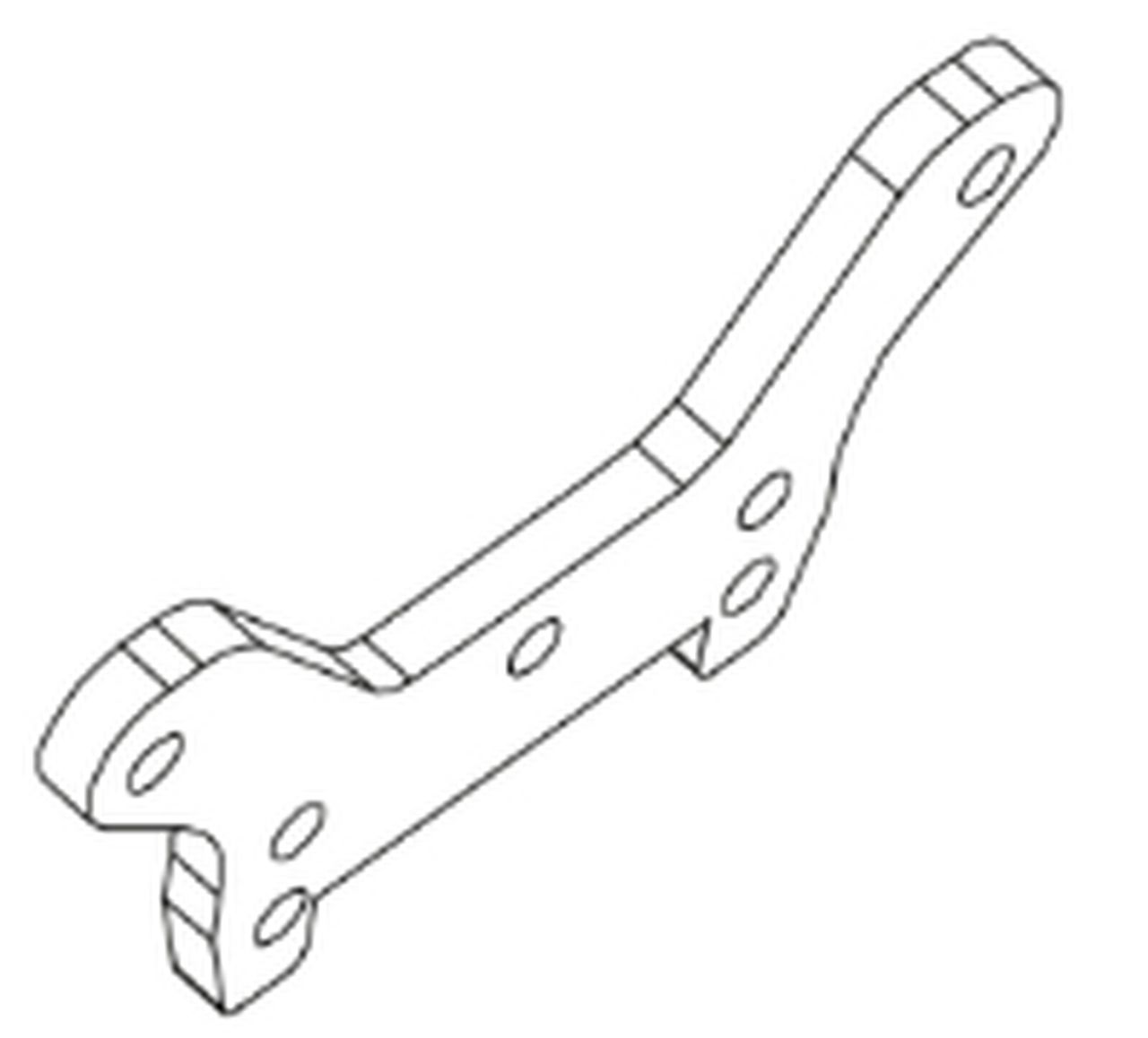 Modster Dämpferbrücke Dune Racer/Truggy MD10535