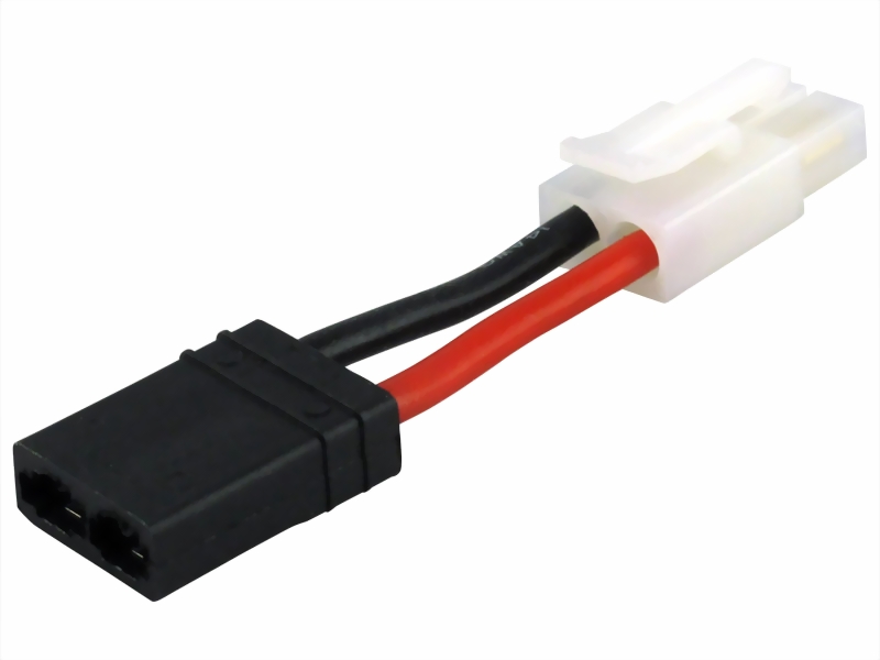 Absima Adapter mit Kabel Tamiya (M) passend für Traxxas (F) 50mm 3040085