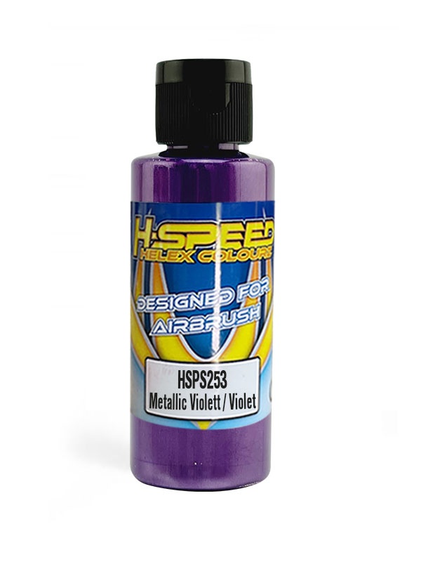 H-SPEED Lexan Airbrush Farbe 60 ml Metallic Violett / Violet HSPS253
