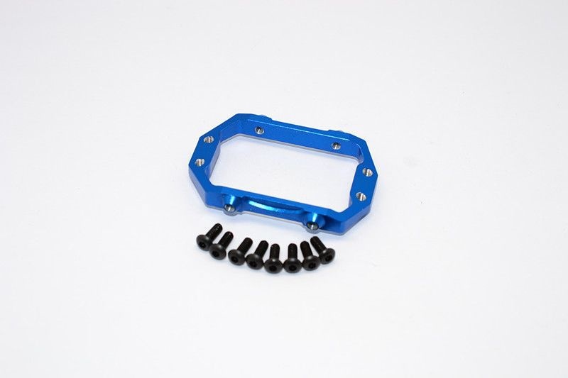 GPM Alu Servobefestigung blau Tamiya DT03