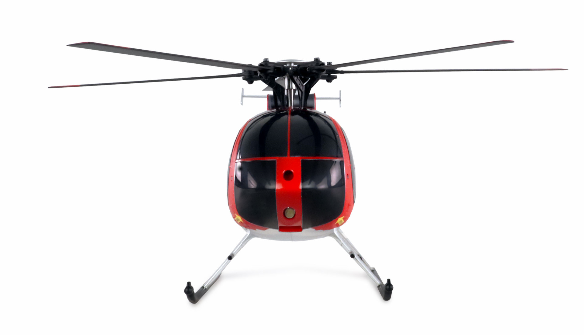 Amewi AFX MD500E Zivil brushless 4-Kanal 325mm Helikopter 6G RTF rot/silber 25334 - Abbildung 4