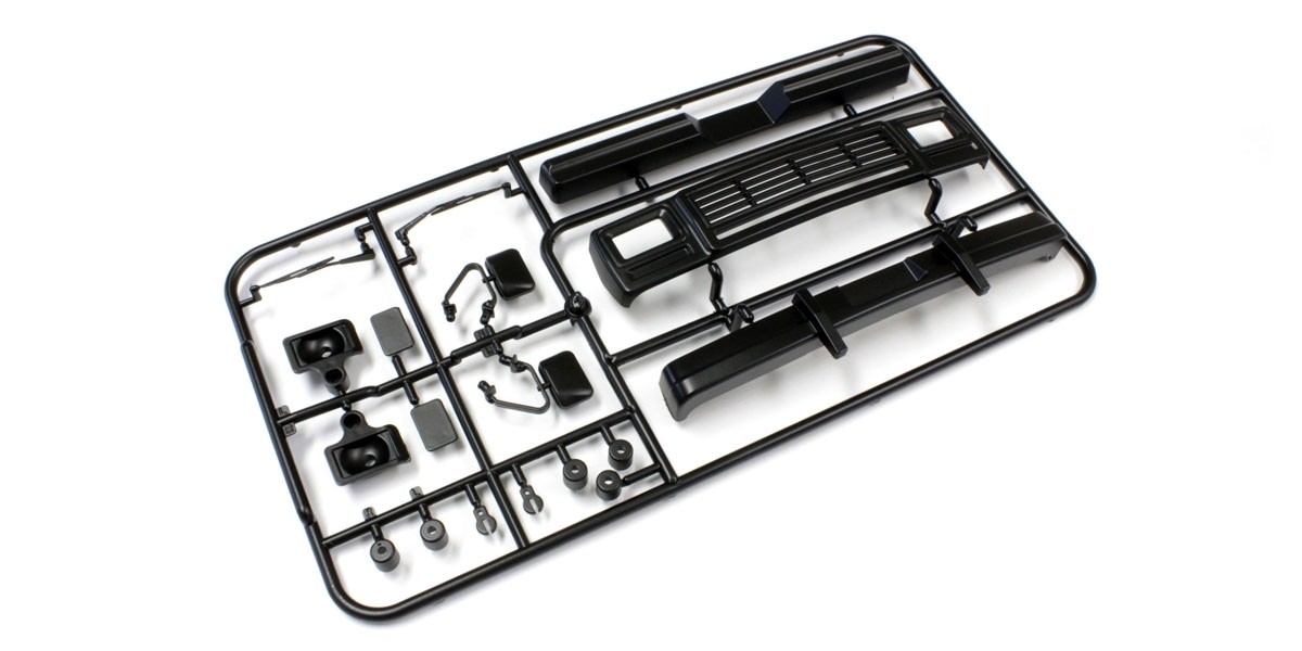 Kyosho VERSCHLEISSTEILE KAROSSERIE MAD CRUSHER (SCHWARZ) MAB073-01BK