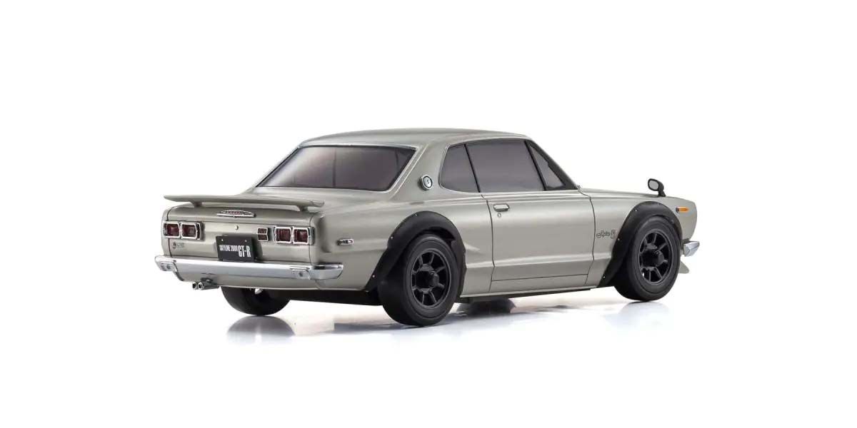 Kyosho Mini-Z AWD Nissan Skyline 2000 GT-R KPGC10 Silver (MA020/KT531P) 32636S - Abbildung 2