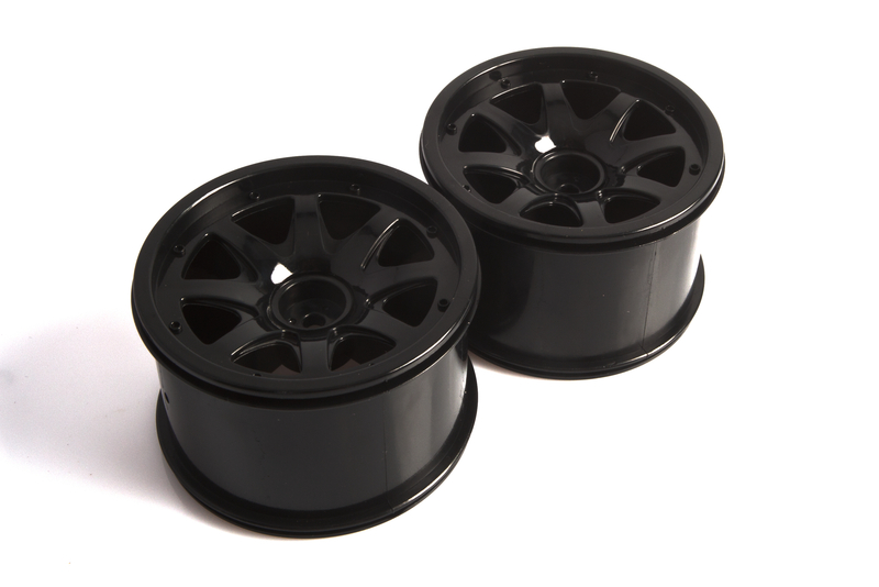 LRP S10 Blast MT 8 Speichen Felge schwarz (2 Stk.)