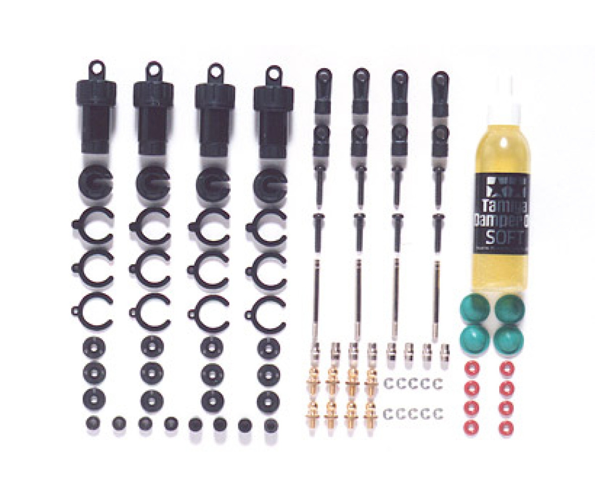 Tamiya 53619 TT-01/02 Dämpfer-Set (4) CVA MINI 300053619