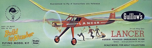 Guillow Lancer Balsabausatz 604