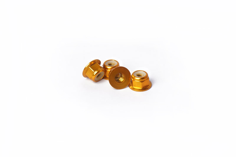 Koswork Radmutter M4 Nylstop Gold (4) Optima Series KOS04309 - Abbildung 1