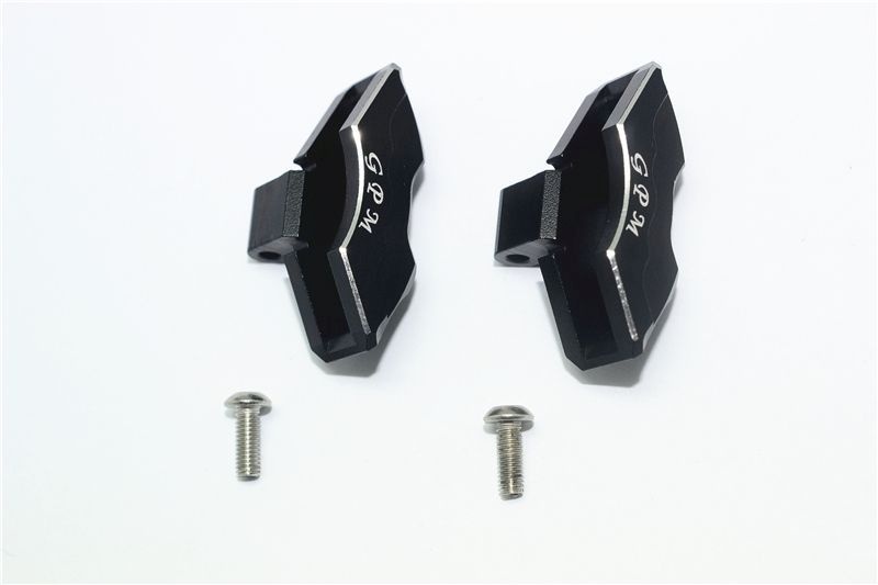 GPM Alu Bremsbacken v/h schwarz Traxxas UDR