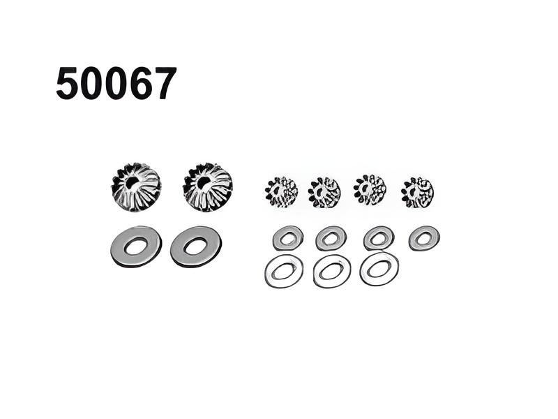 Amewi 50067 Differential Zahnrad Set Pitbull X 50067 - Abbildung 1