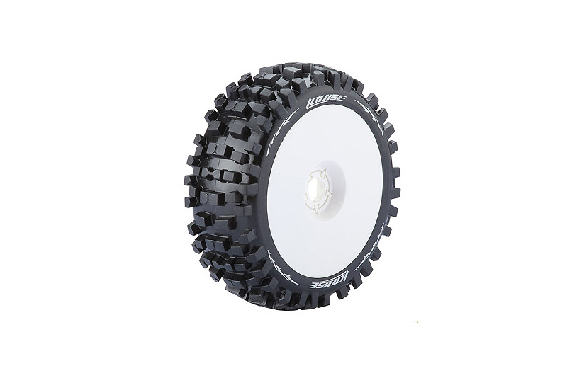 Louise B-ulldoze soft Felge weiß (2) Verbrenner 1:8 Offroad L-T324SW