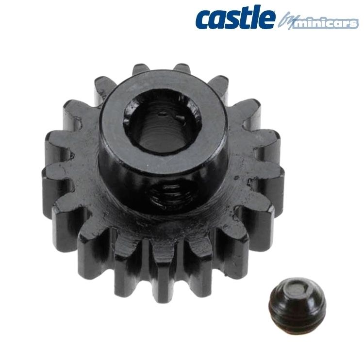 Castle Ritzel Stahl 17 Zähne Modul 1 - 5mm 010-0065-10