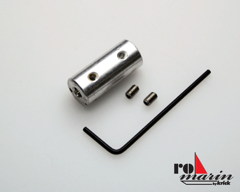 ROMARIN Navy-Direkt-Kupplung 4/4mm  Ø11x17mm RO1748