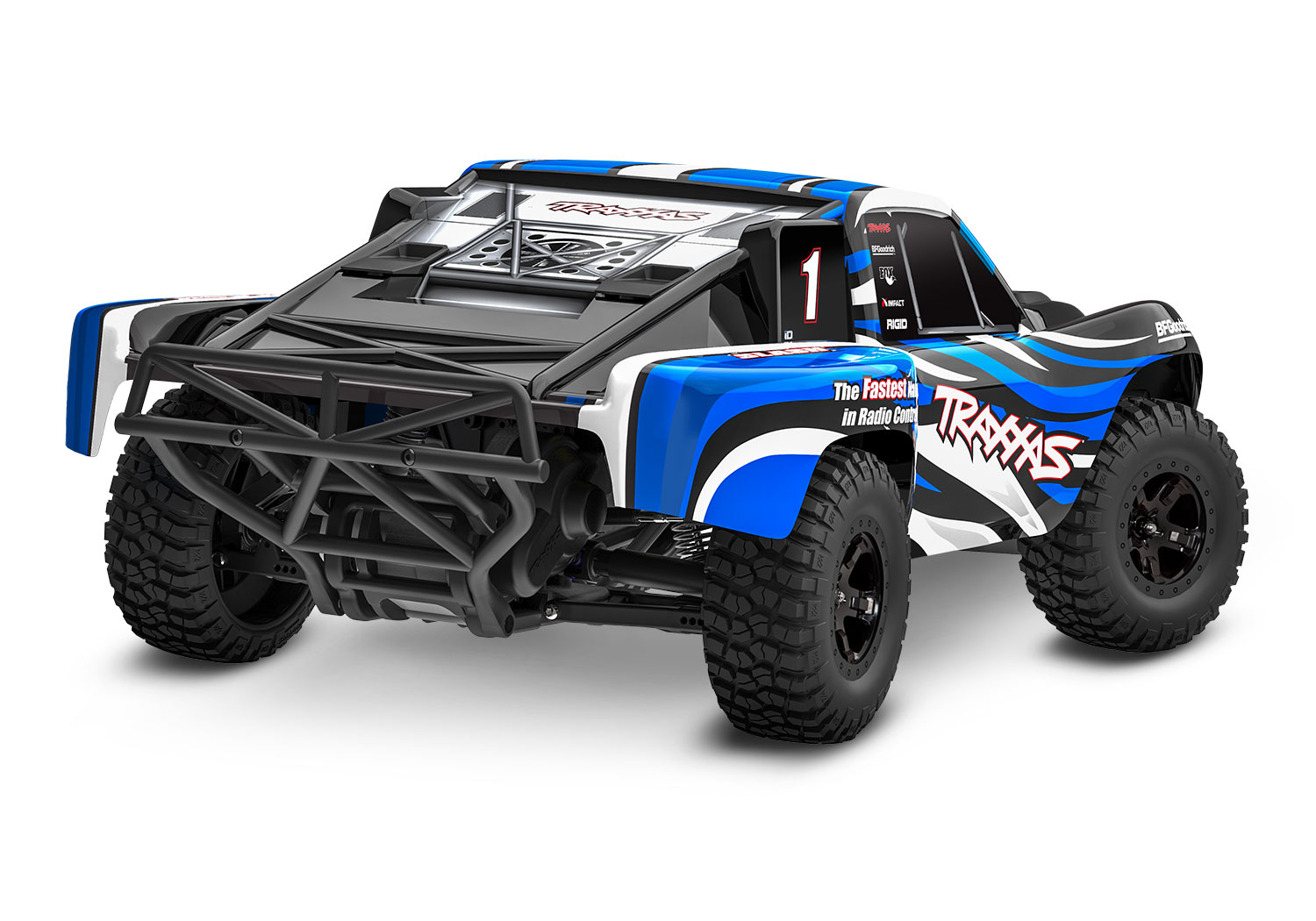 Traxxas Slash 2WD 1/10 BlauX RTR Clipless HD incl. USB-Lader & Akku 58234-8 - Abbdilung 3