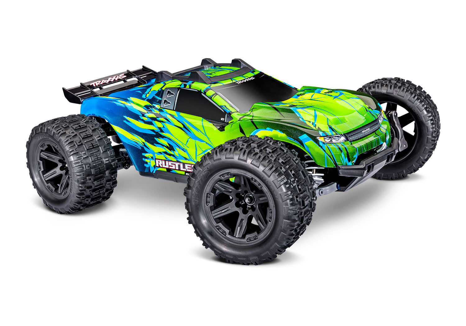 Traxxas Rustler 4x4 VX3 Brushless Stadium Truck Grün 67464-4 - Abbildung 2