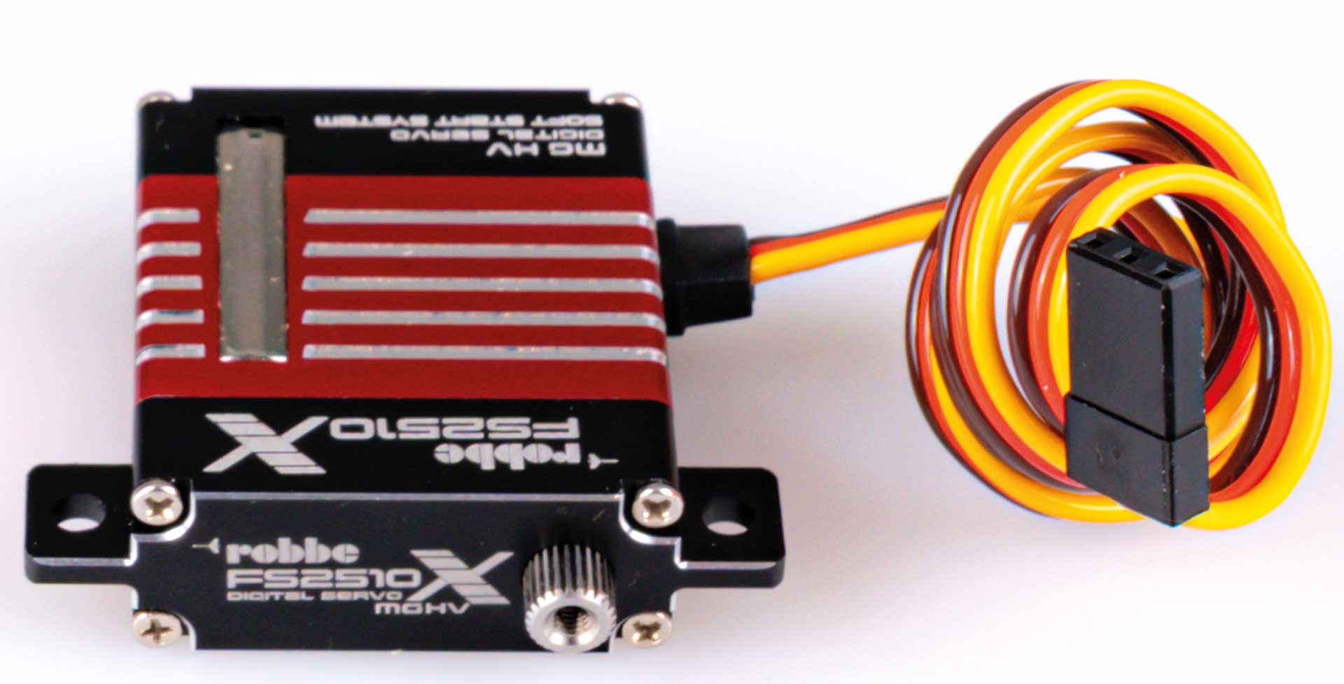 Robbe FS 2510X HV MG Digital Servo High Torque Flächen Servo (ersetzt durch # 9154) 9136
