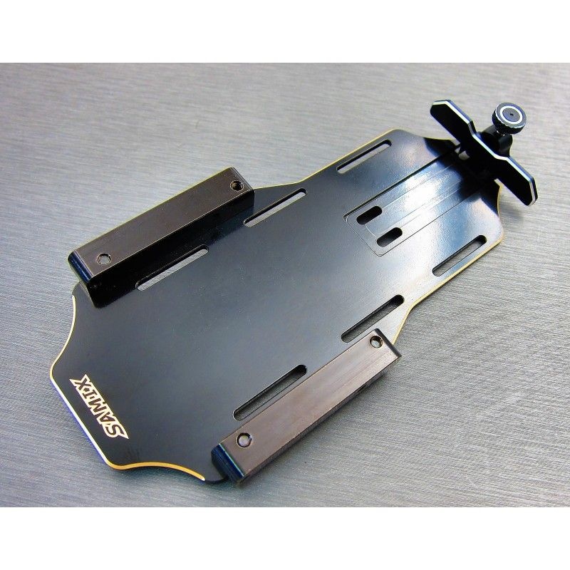 SAMIX Messing Akkuhalterung einstellbar vorn für Element RC Enduro END-4035