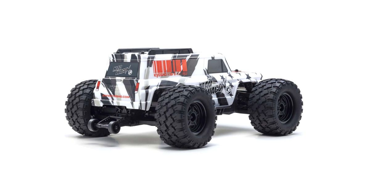 Kyosho KB10W Mad Wagon VE 3S White 4WD 1:10 Readyset - Type1 34701T1B - Abbildung 2