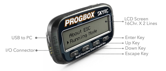 SkyRC Programmier Box für Torro Fahrtenregler SK-300046