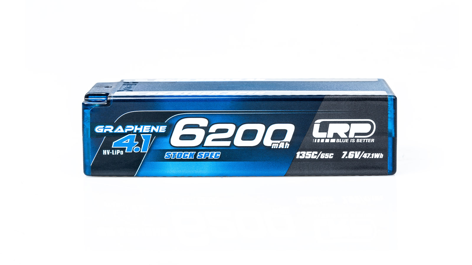 LRP HV Stock Spec Shorty GRAPHENE-4.1 6200mAh Hardcase 7.6V LiPo 135C / 65C