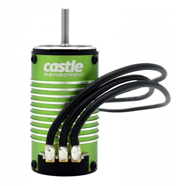 Castle Brushless Motor Sensor Inrunner 4-Pole 1007-8450KV 2S 1/16-1/14 060-0105-00