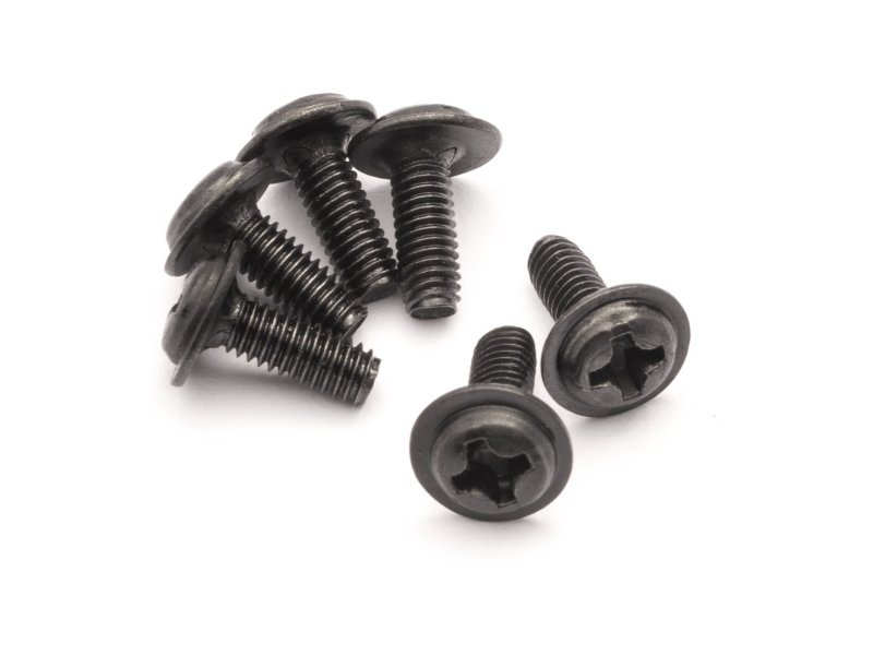 MAVERICK Rundkopfschraube mit Flansch M3x8mm (6St.) 150045 - Abbildung 1