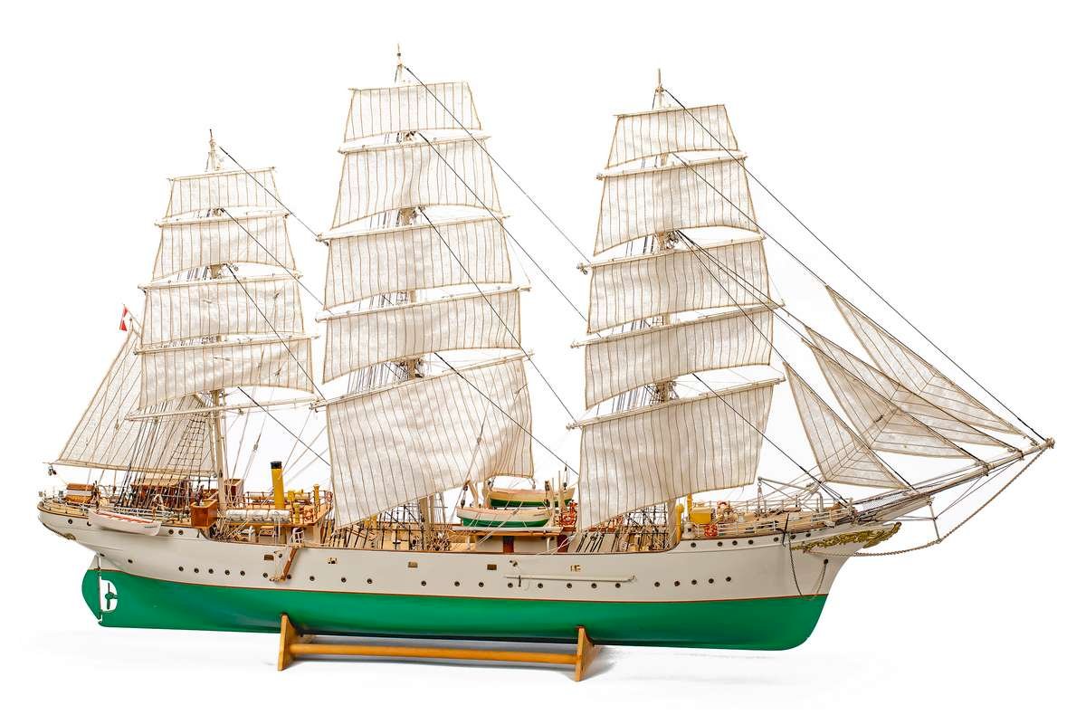 Billing Boats 1:75 Danmark Special Edition -Holzrumpf - Abbildung 1