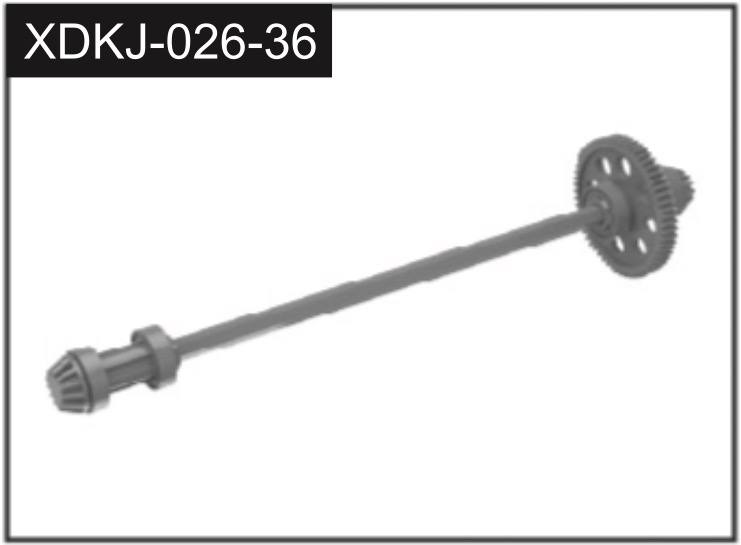 Absima Main Drive Shaft J-026-36