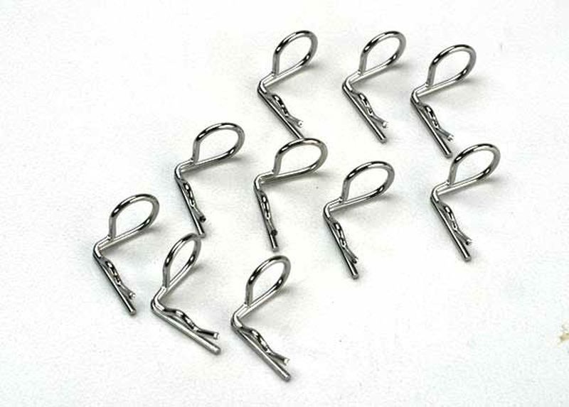 Traxxas Karosserie Clips abgewinkelt 3935 - Abbildung 1